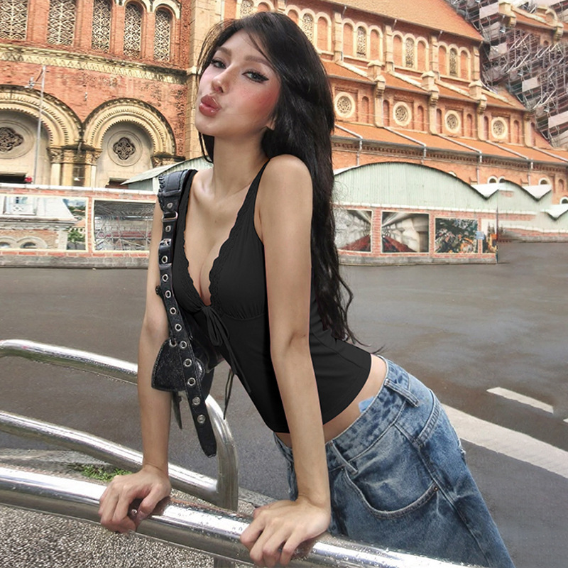 Winter frenum tops European style spicegirl vest for women