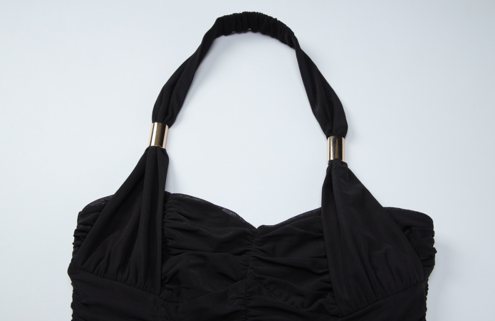 Halter winter sexy fashion slim dress for women