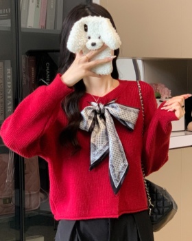 Knitted coat niche scarves for women