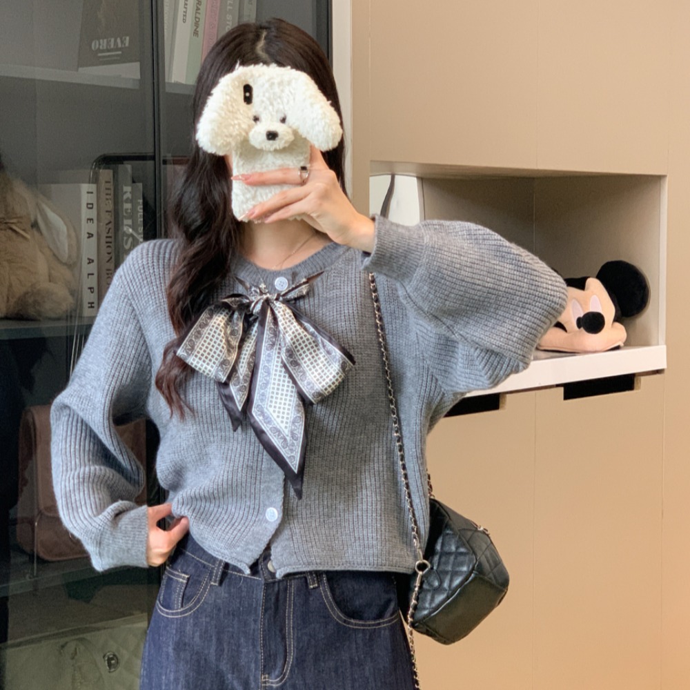 Knitted coat niche scarves for women