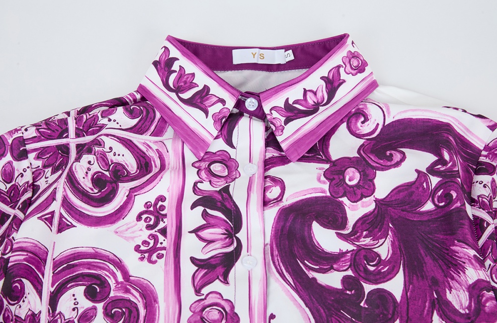 Slim retro pinched waist dress frenum lapel long dress