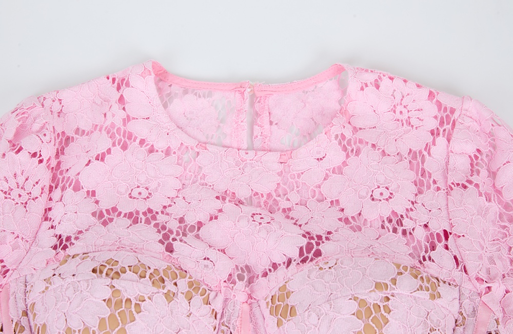 Package hip stereoscopic chest pad diamond dress