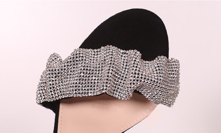 Sexy catwalk shoes open toe high-heeled shoes for women