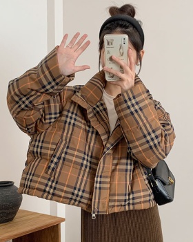 Korean style coat thick bread clothing for women