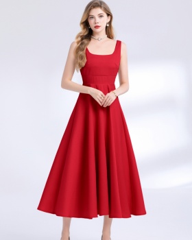 Big skirt slim dress pinched waist sling Sexy underwear