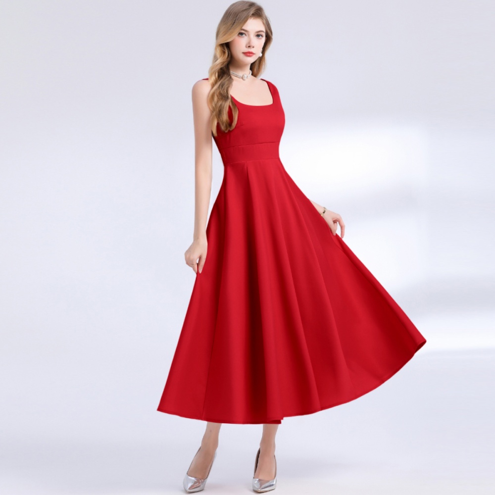 Big skirt slim dress pinched waist sling Sexy underwear