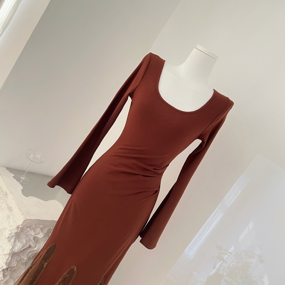 Splice autumn and winter mermaid lace dress