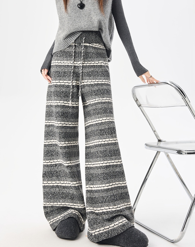 Lazy casual pants wide leg pants for women