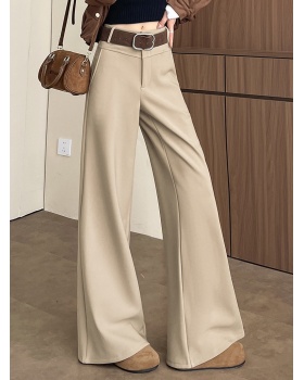 Straight wide leg pants business suit for women
