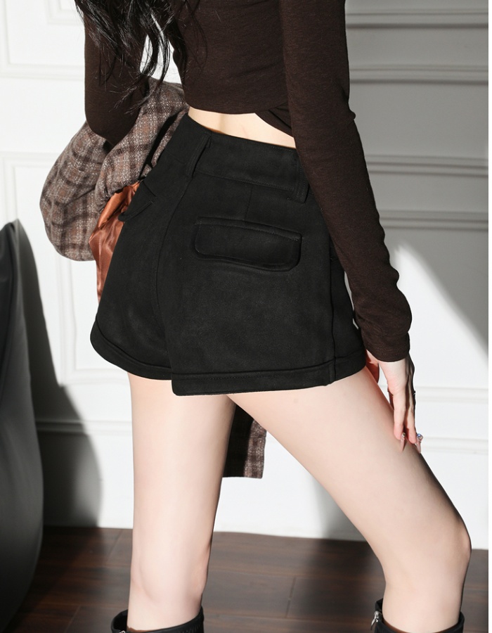 Bottoming boots pants American style shorts for women