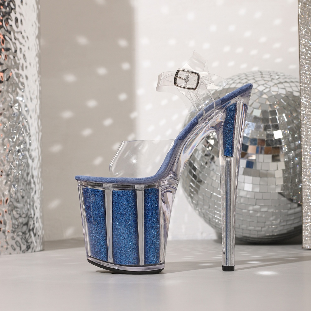 Sexy catwalk platform pole dancing light luxury sandals