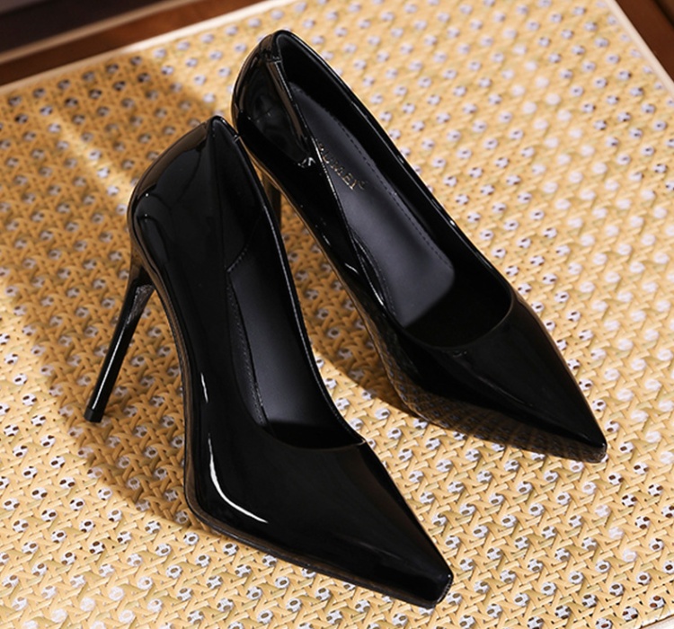 Pointed sexy platform temperament high-heeled shoes