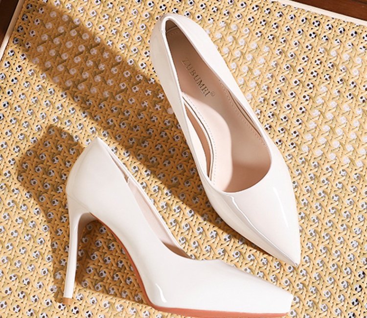Pointed sexy platform temperament high-heeled shoes
