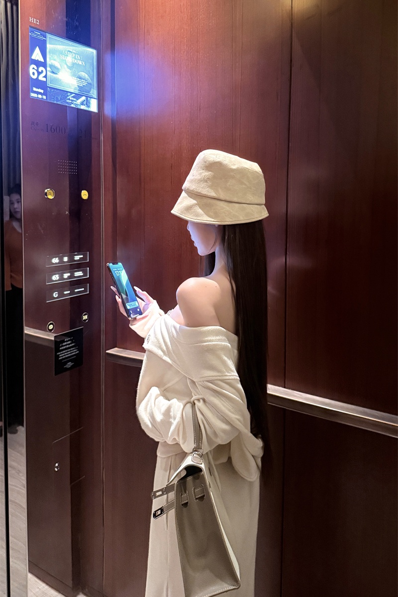 Long sleeve casual pants coat a set for women