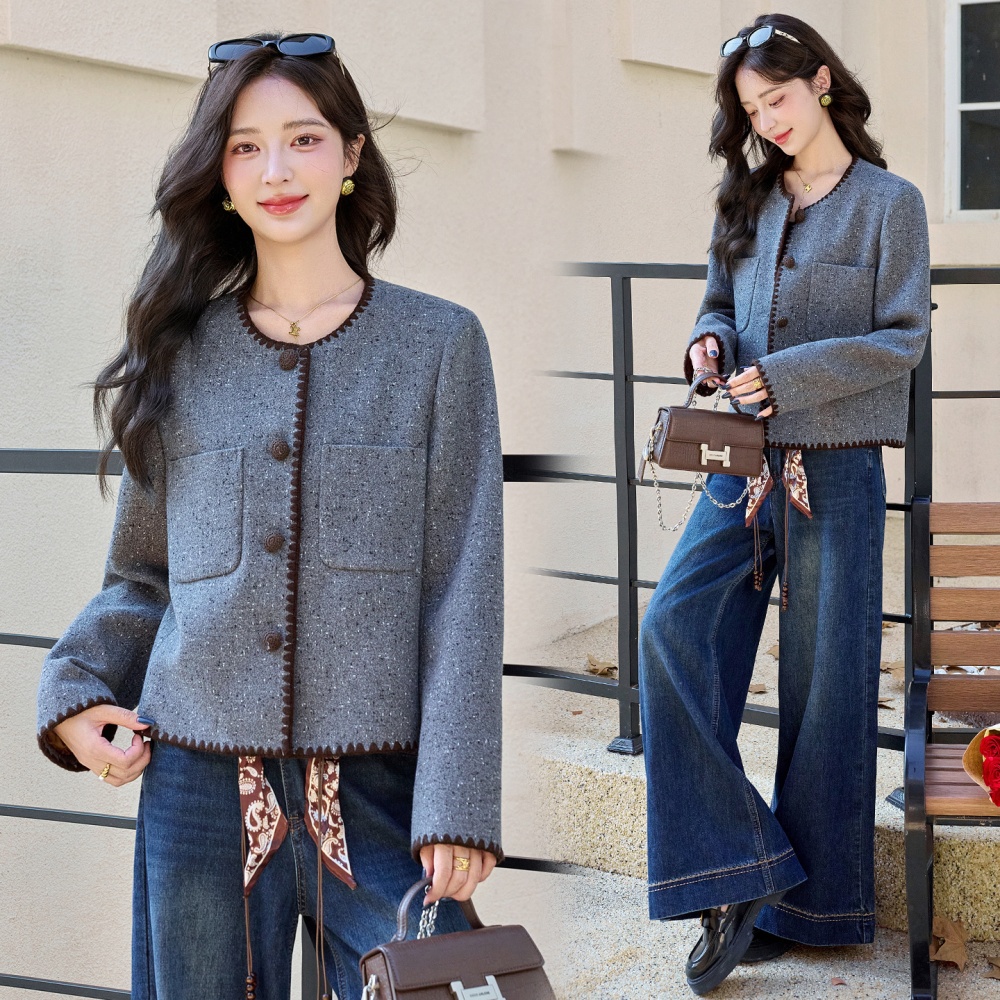 Shell all-match tops Casual autumn and winter coat