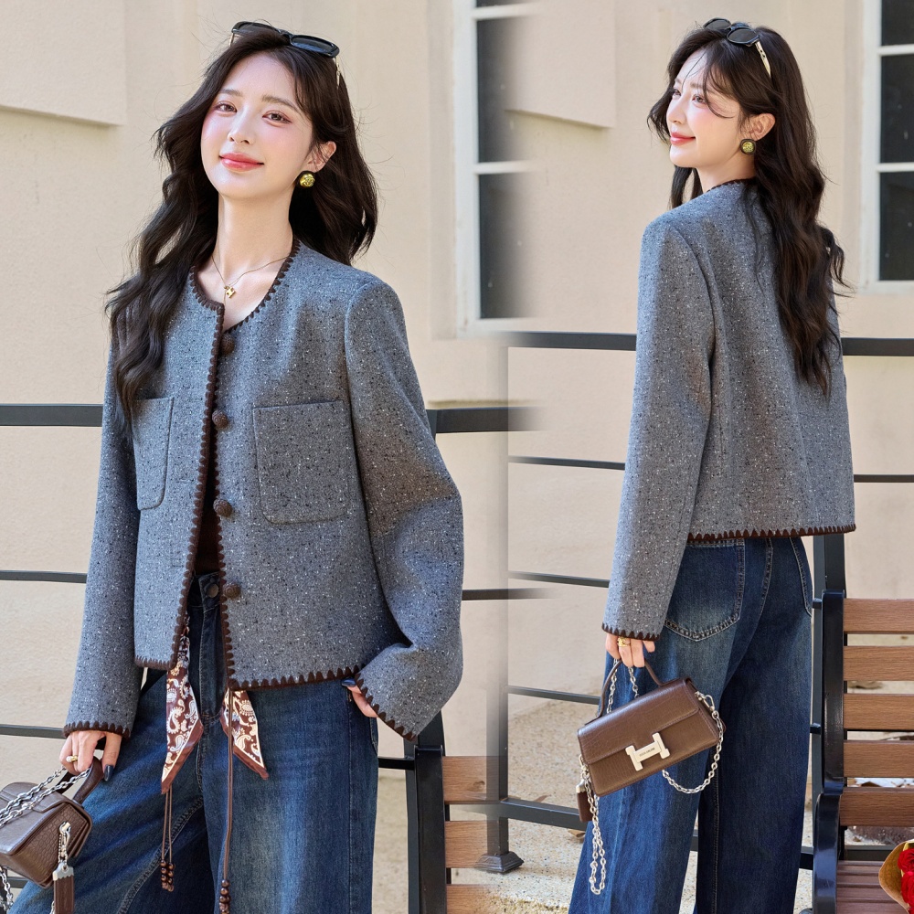 Shell all-match tops Casual autumn and winter coat