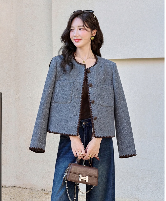 Shell all-match tops Casual autumn and winter coat