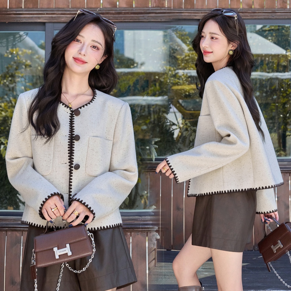 Shell all-match tops Casual autumn and winter coat