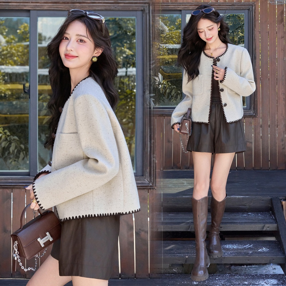 Shell all-match tops Casual autumn and winter coat