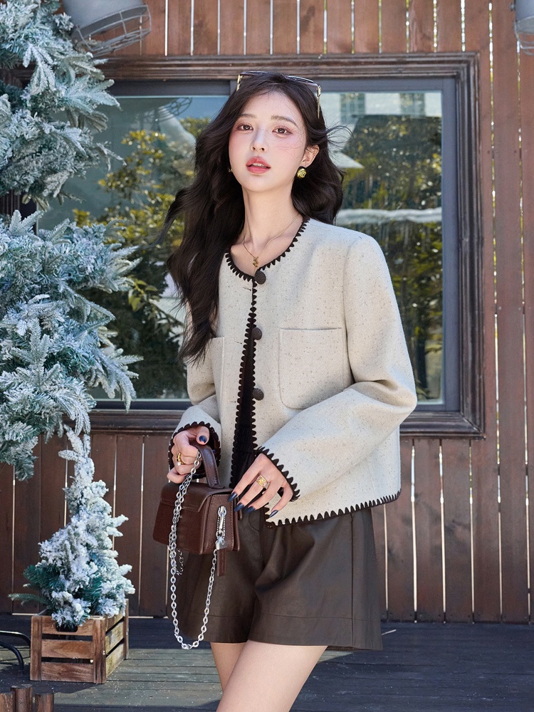 Shell all-match tops Casual autumn and winter coat