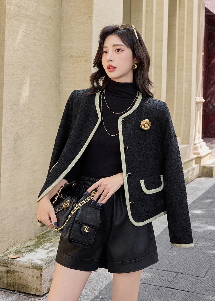 Wool winter chanelstyle plus cotton coat