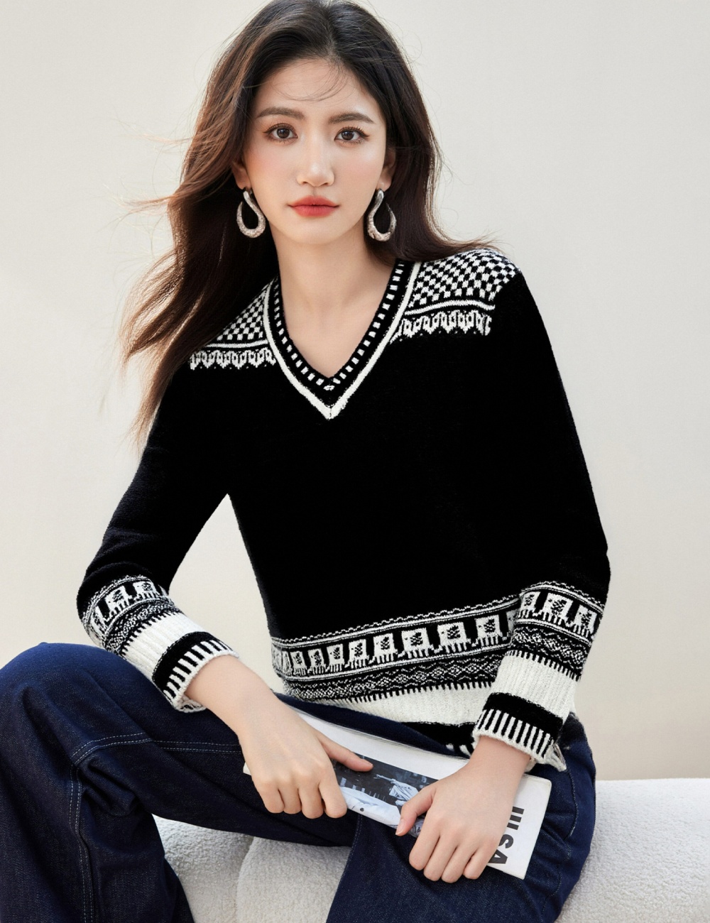 Pullover Korean style lazy loose autumn and winter sweater