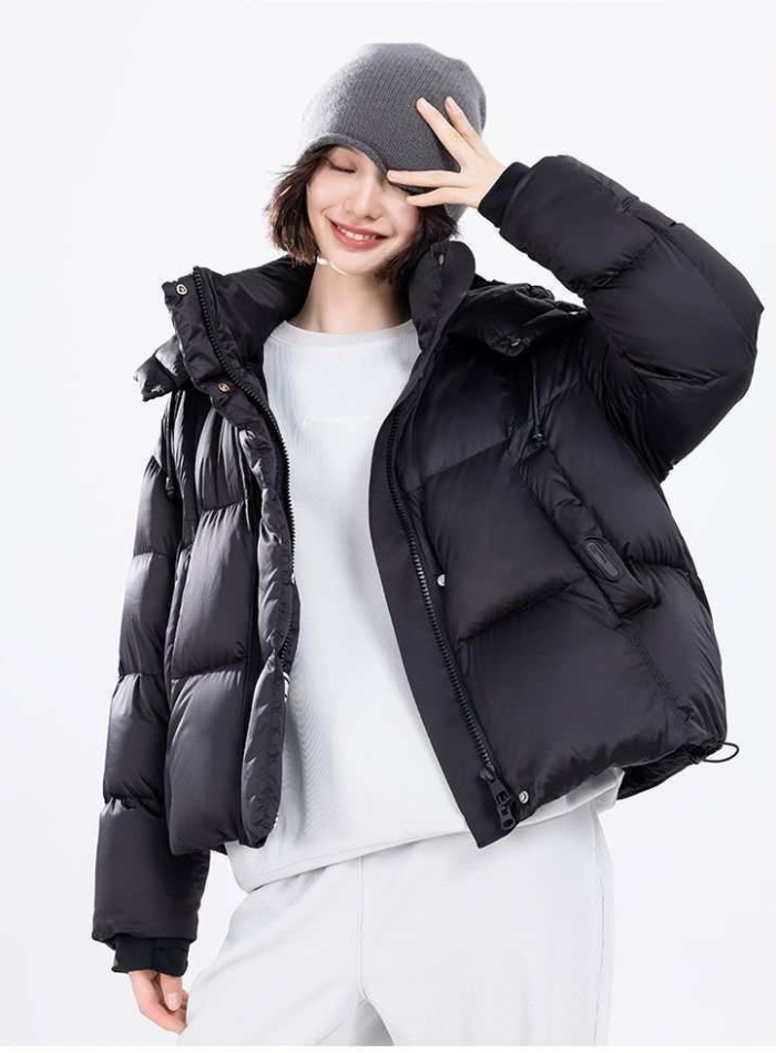 Thick short coat Korean style winter cotton coat for women