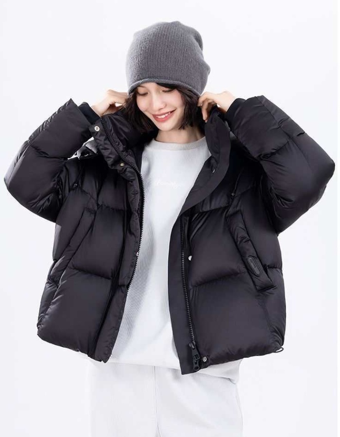 Thick short coat Korean style winter cotton coat for women