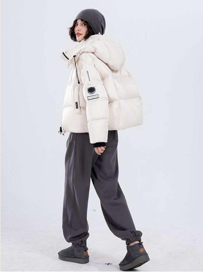 Thick short coat Korean style winter cotton coat for women