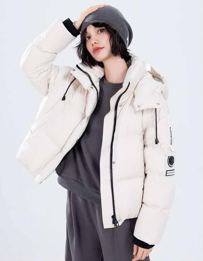 Thick short coat Korean style winter cotton coat for women