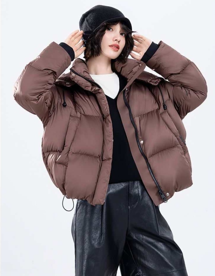 Thick short coat Korean style winter cotton coat for women