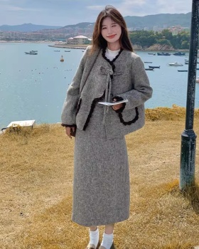 Temperament chanelstyle fashion skirt a set for women