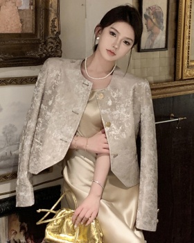 Autumn jacquard chanelstyle coat