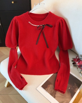 Loose sweater autumn and winter tops for women