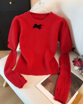 Bottoming inside the ride tops loose sweater for women