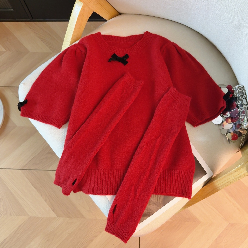 Bottoming inside the ride tops loose sweater for women