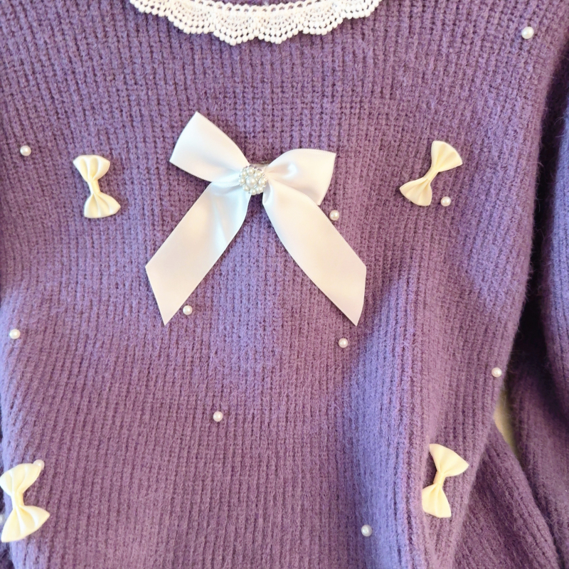 Autumn and winter sweater show young tops for women