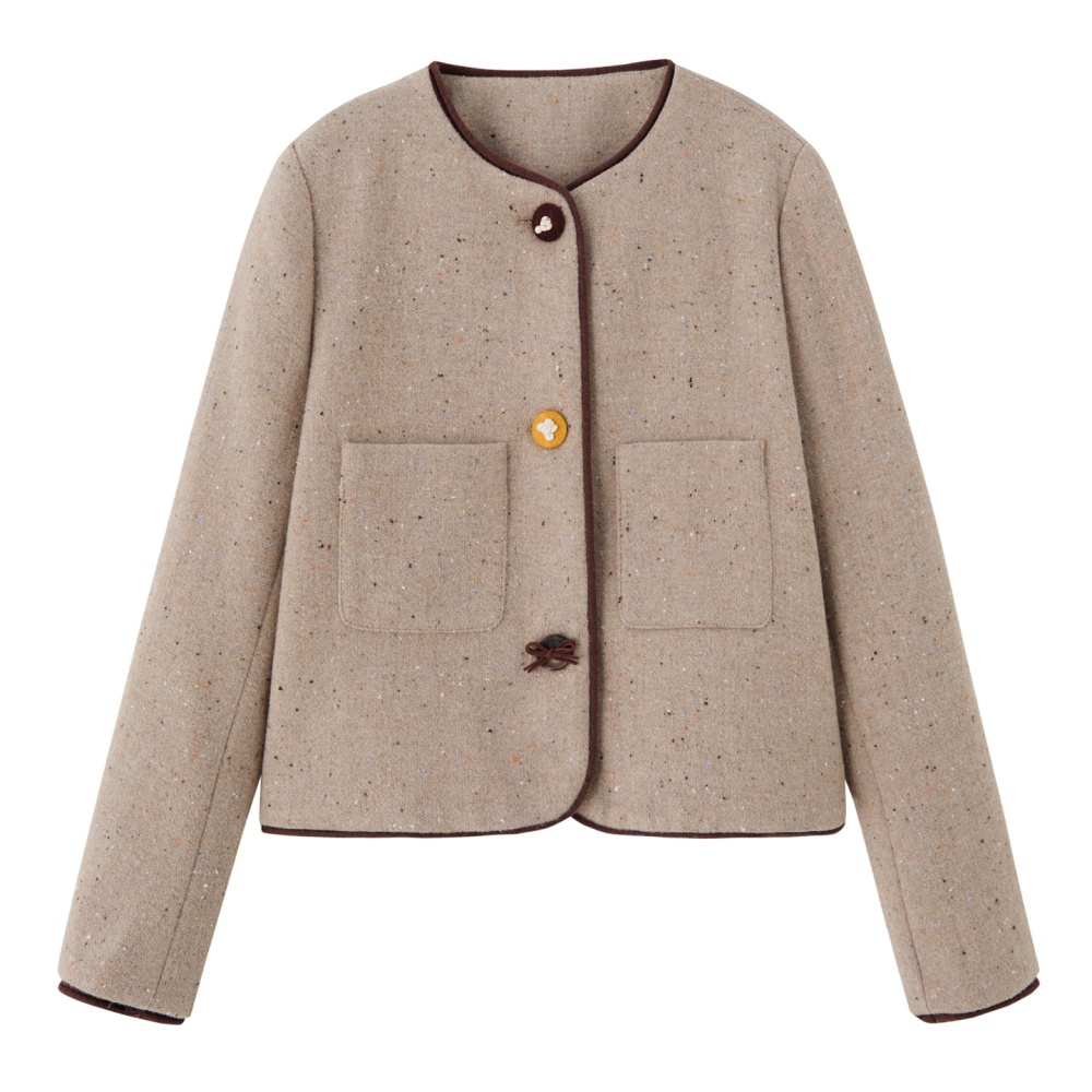 Autumn and winter wool coat overcoat for women