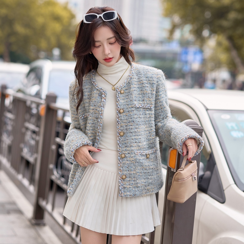 Duck down down coarse flower winter college style coat