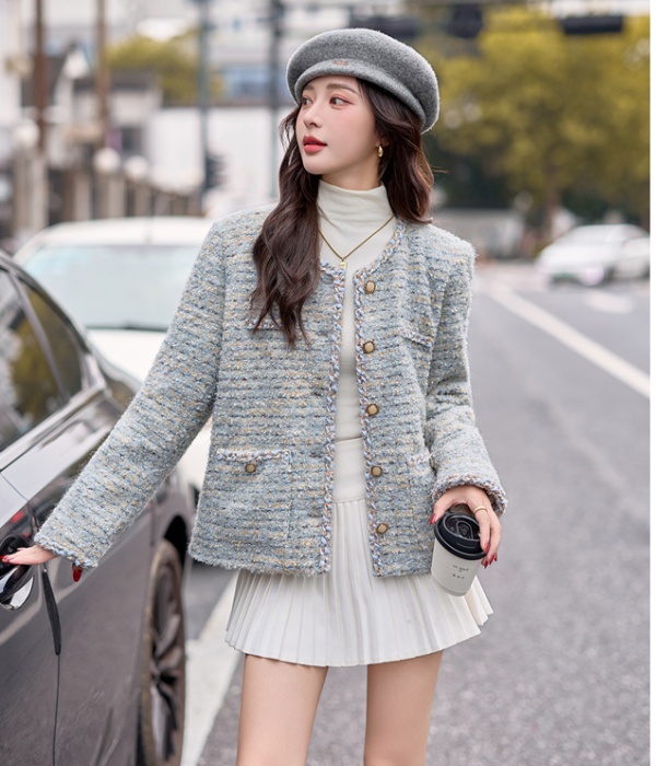 Duck down down coarse flower winter college style coat