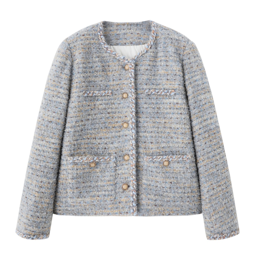 Duck down down coarse flower winter college style coat