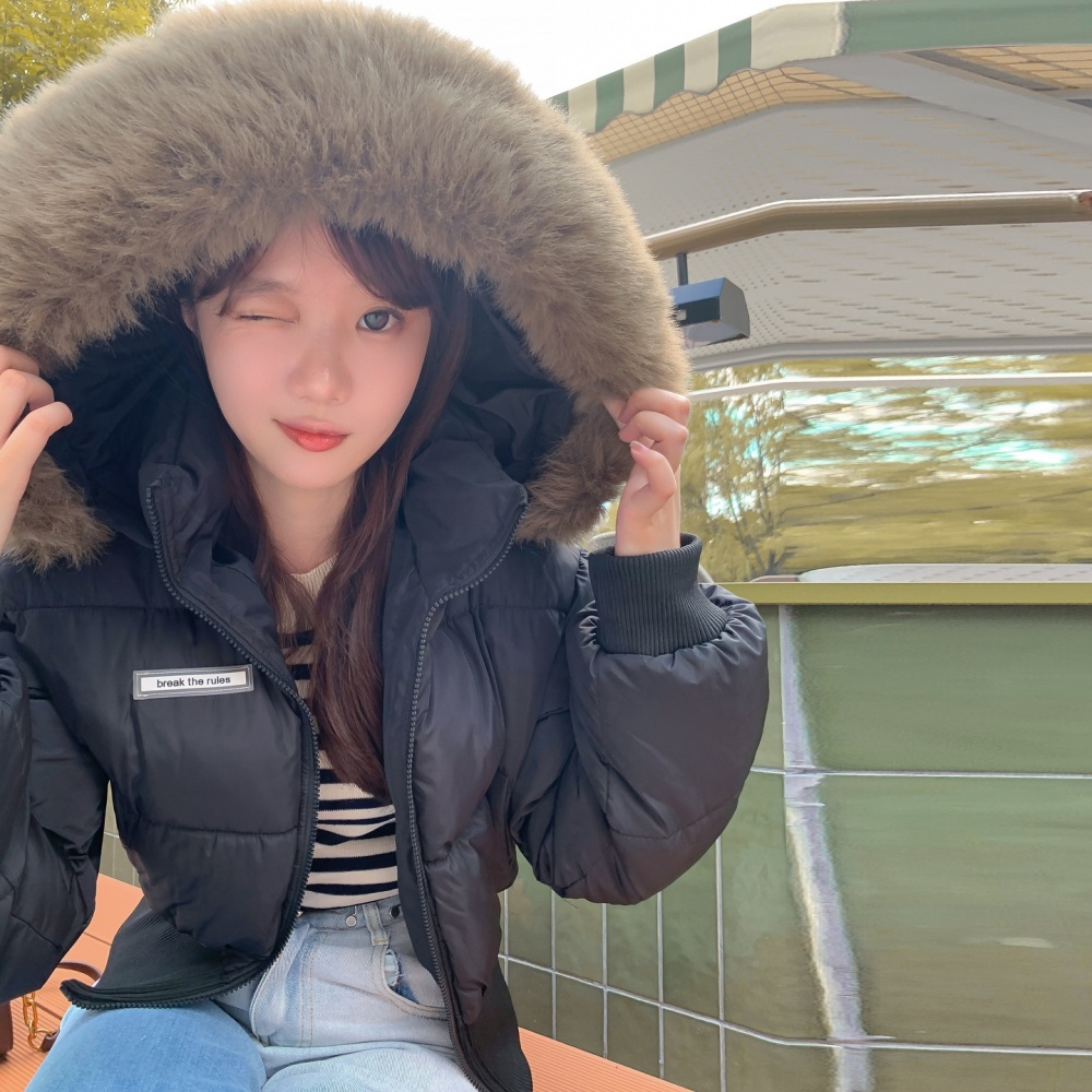 Winter Korean style all-match cotton coat for women