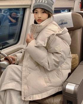Winter short thick coat niche heart cotton coat