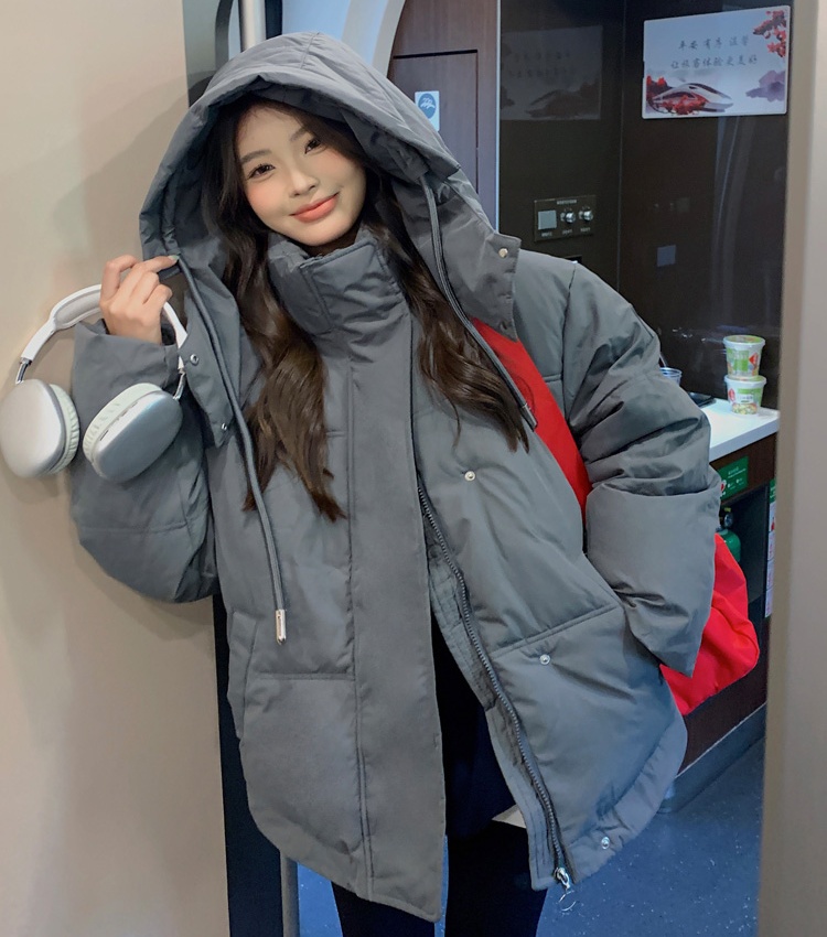 Winter short thick coat niche heart cotton coat