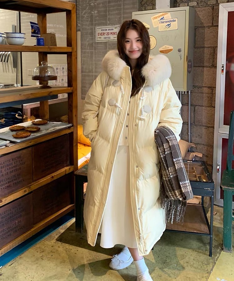 Winter Korean style down thick cotton coat for women