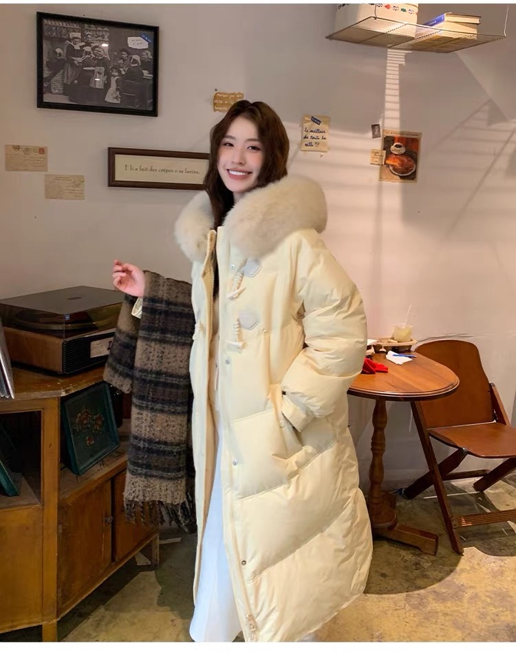 Winter Korean style down thick cotton coat for women