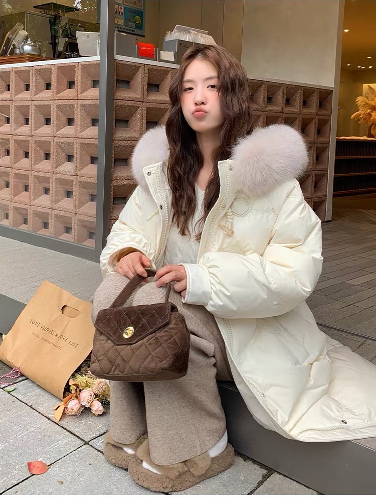 Winter Korean style down thick cotton coat for women
