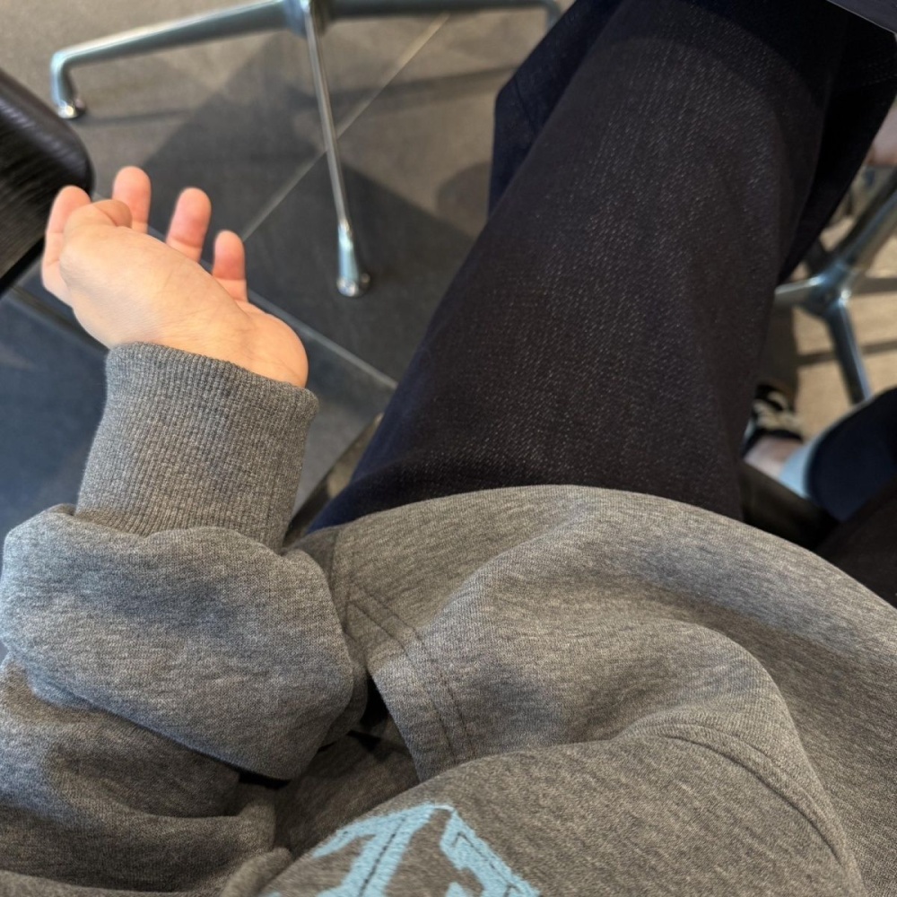 Complex cotton pure cotton plus velvet hoodie