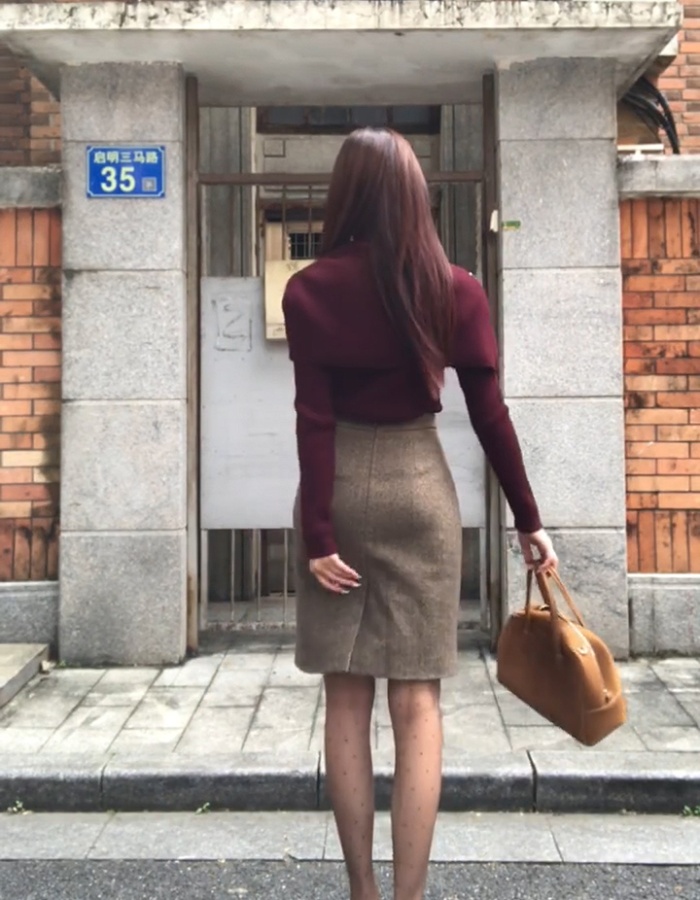 Irregular sweater fashion shawl 2pcs set