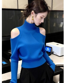 Western style bottoming shirt sweater for women